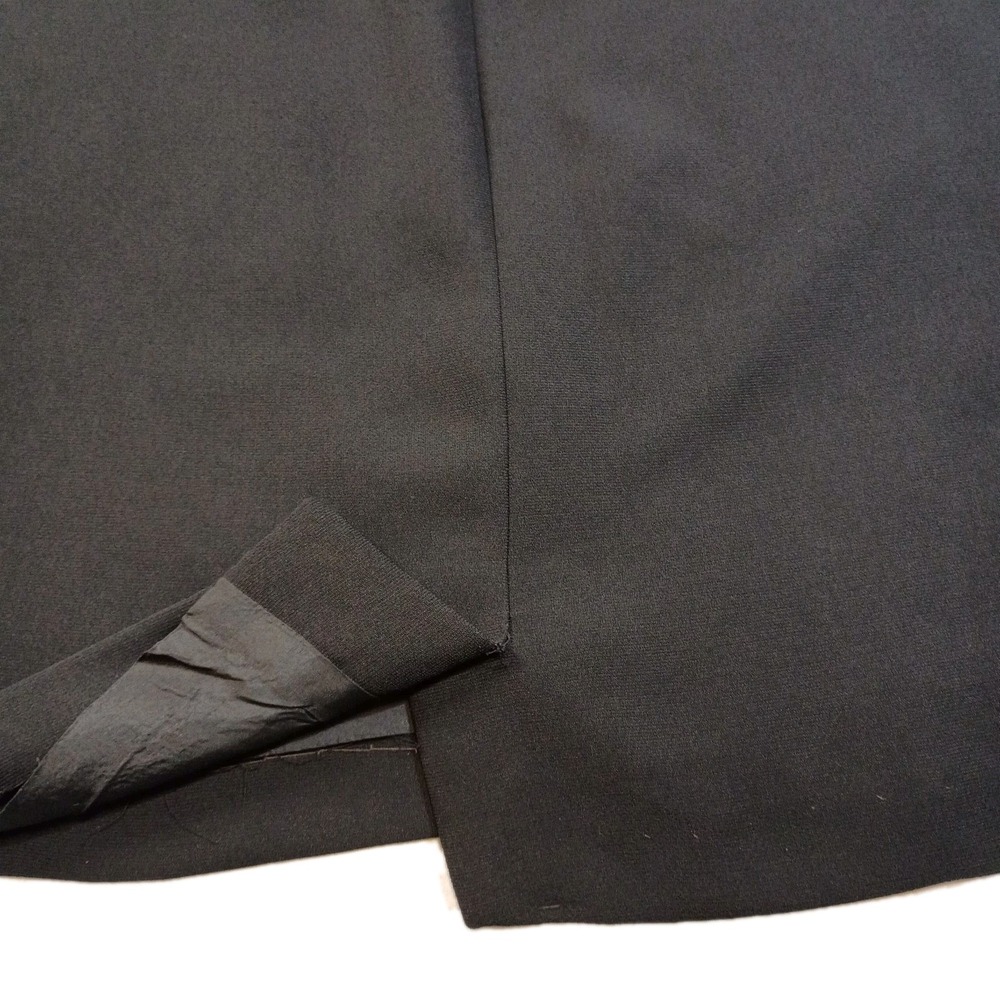 Maggy London Sheath Dress Knee Length Womens 6 Black Lined Office Chic Cocktail - Picture 15 of 16